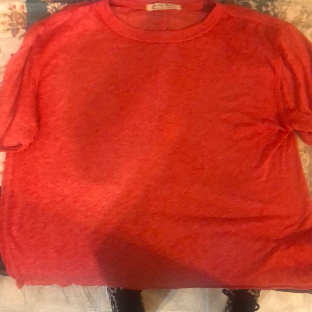 Free people loose fitting tee